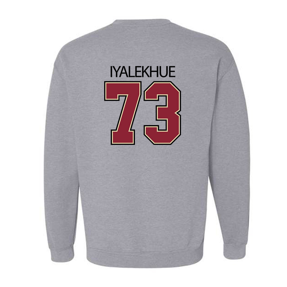 Boston College - NCAA Football : Lawrence Iyalekhue - Classic Shersey Crewneck Sweatshirt-1