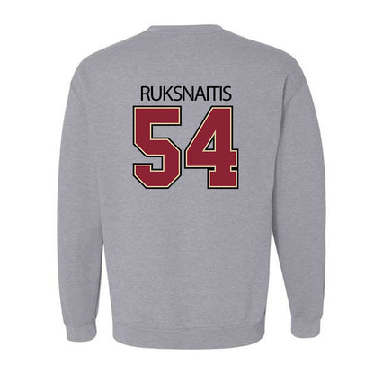Boston College - NCAA Football : Dean Ruksnaitis - Classic Shersey Crewneck Sweatshirt-1