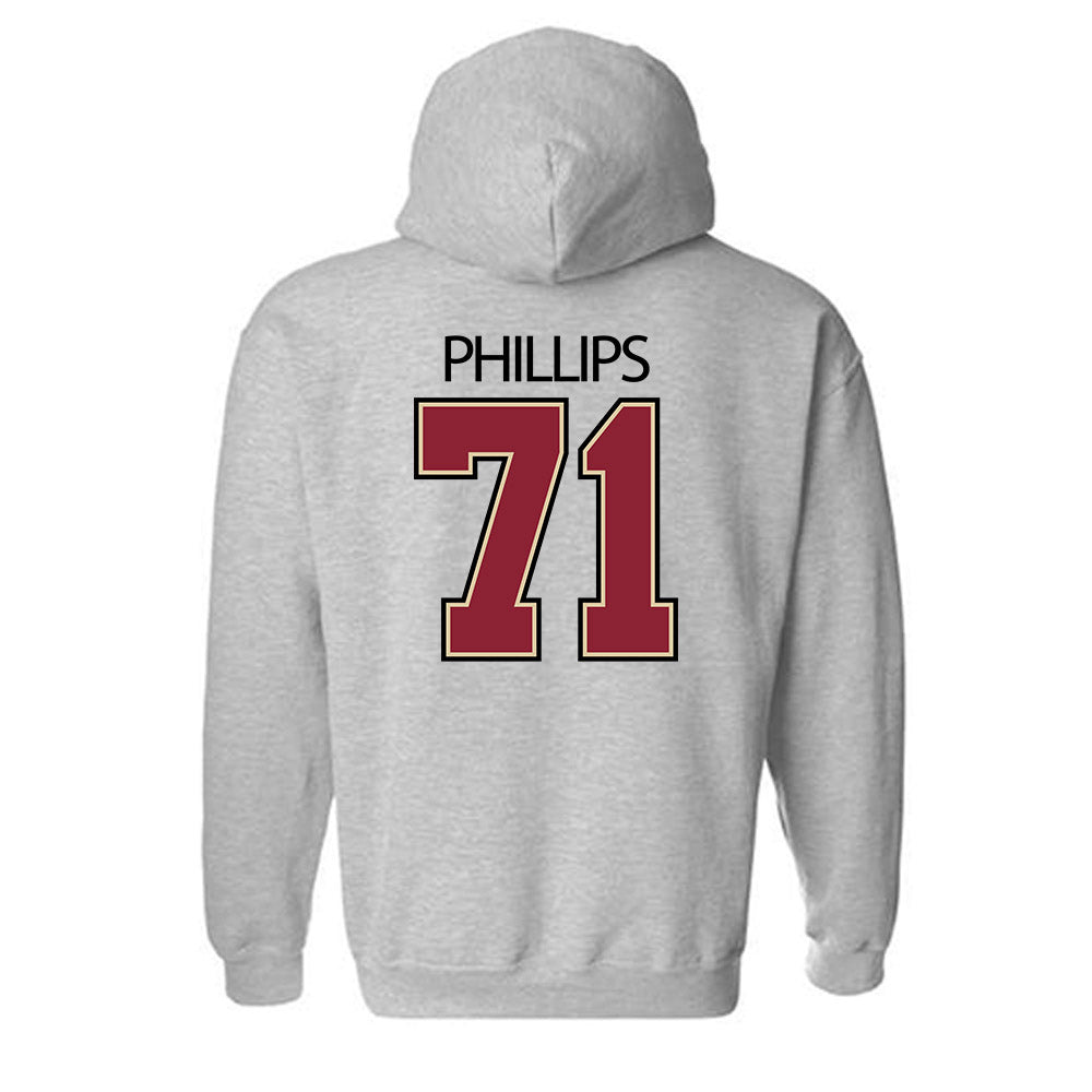 Boston College - NCAA Football : Kristian Phillips - Classic Shersey Hooded Sweatshirt-3