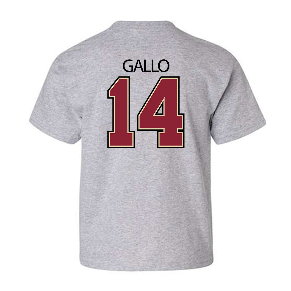 Boston College - NCAA Baseball : Luke Gallo - Classic Shersey Youth T-Shirt-1