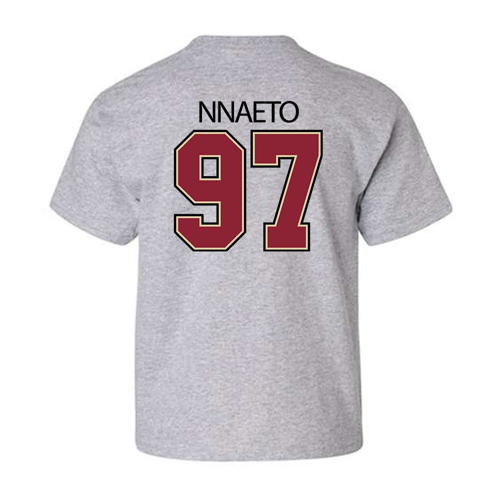 Boston College - NCAA Football : Chuck Nnaeto - Classic Shersey Youth T-Shirt-1