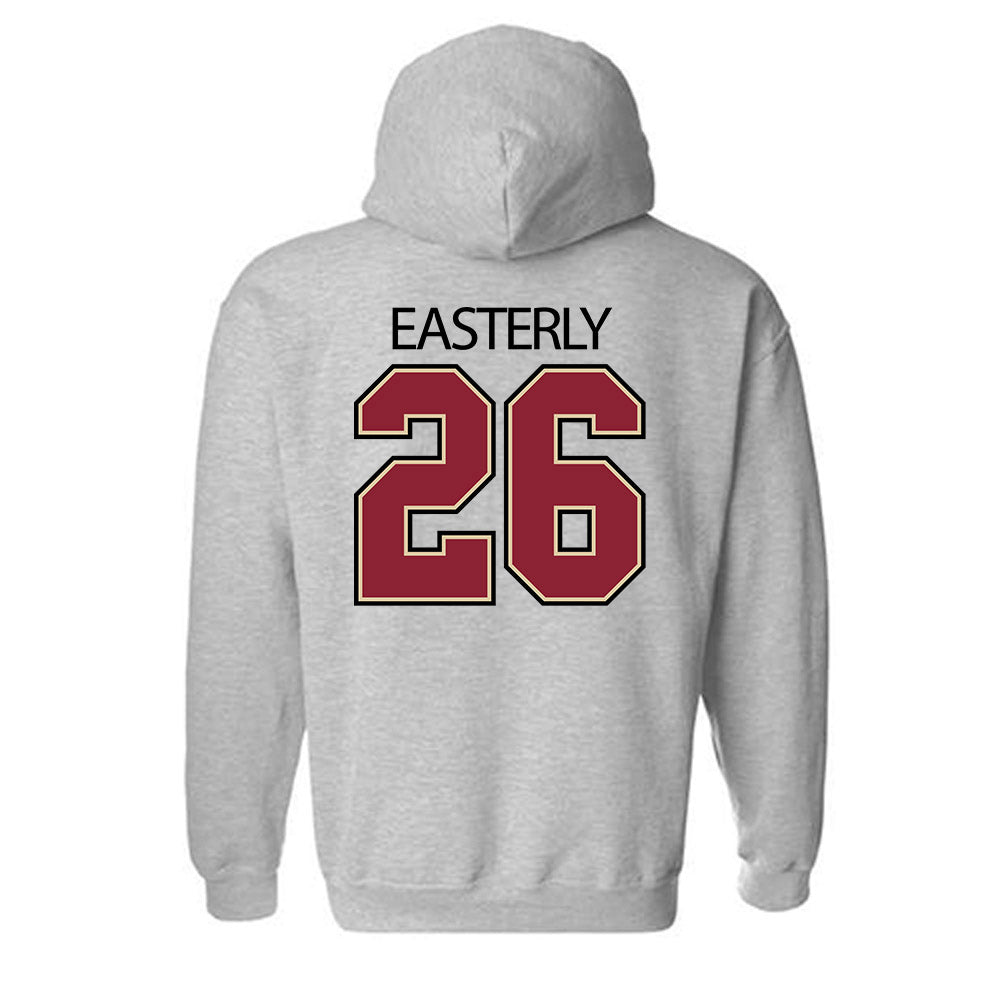 Boston College - NCAA Women's Soccer : Emmy Easterly - Classic Shersey Hooded Sweatshirt-2
