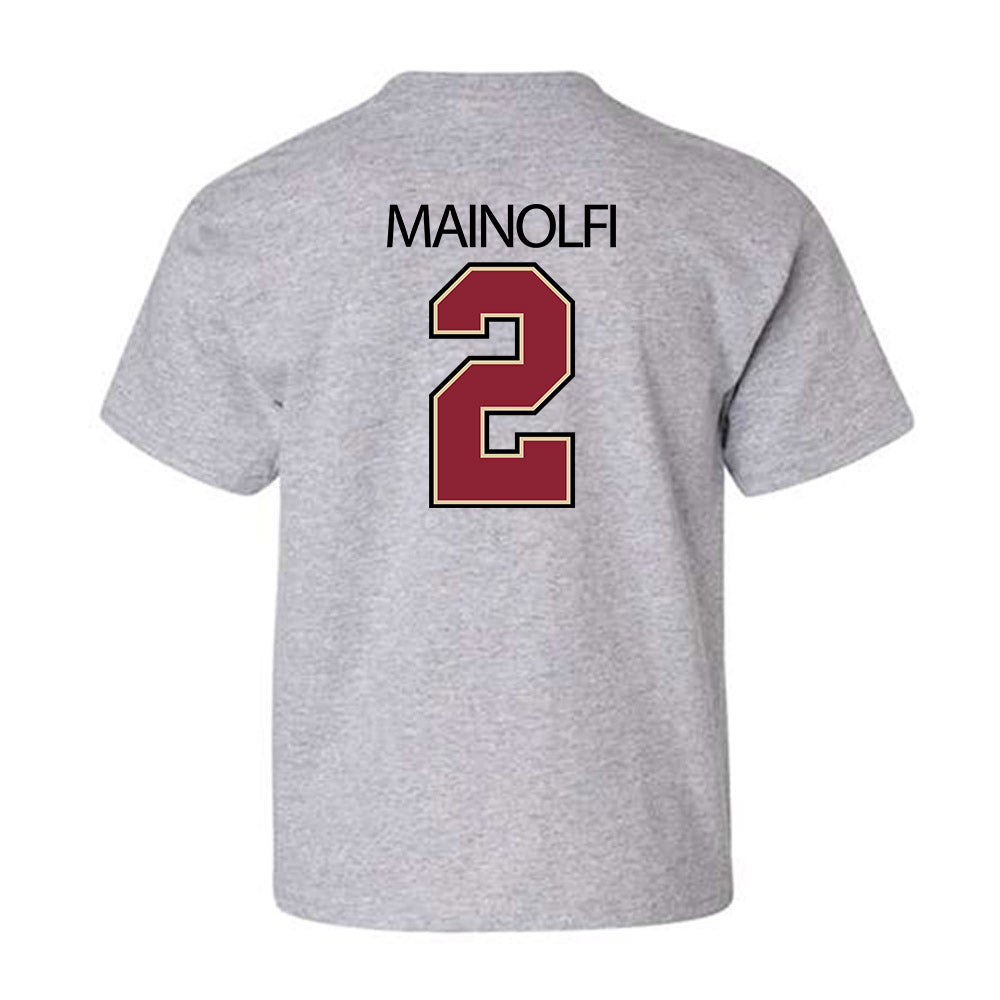 Boston College - NCAA Baseball : Ty Mainolfi - Classic Shersey Youth T-Shirt-1