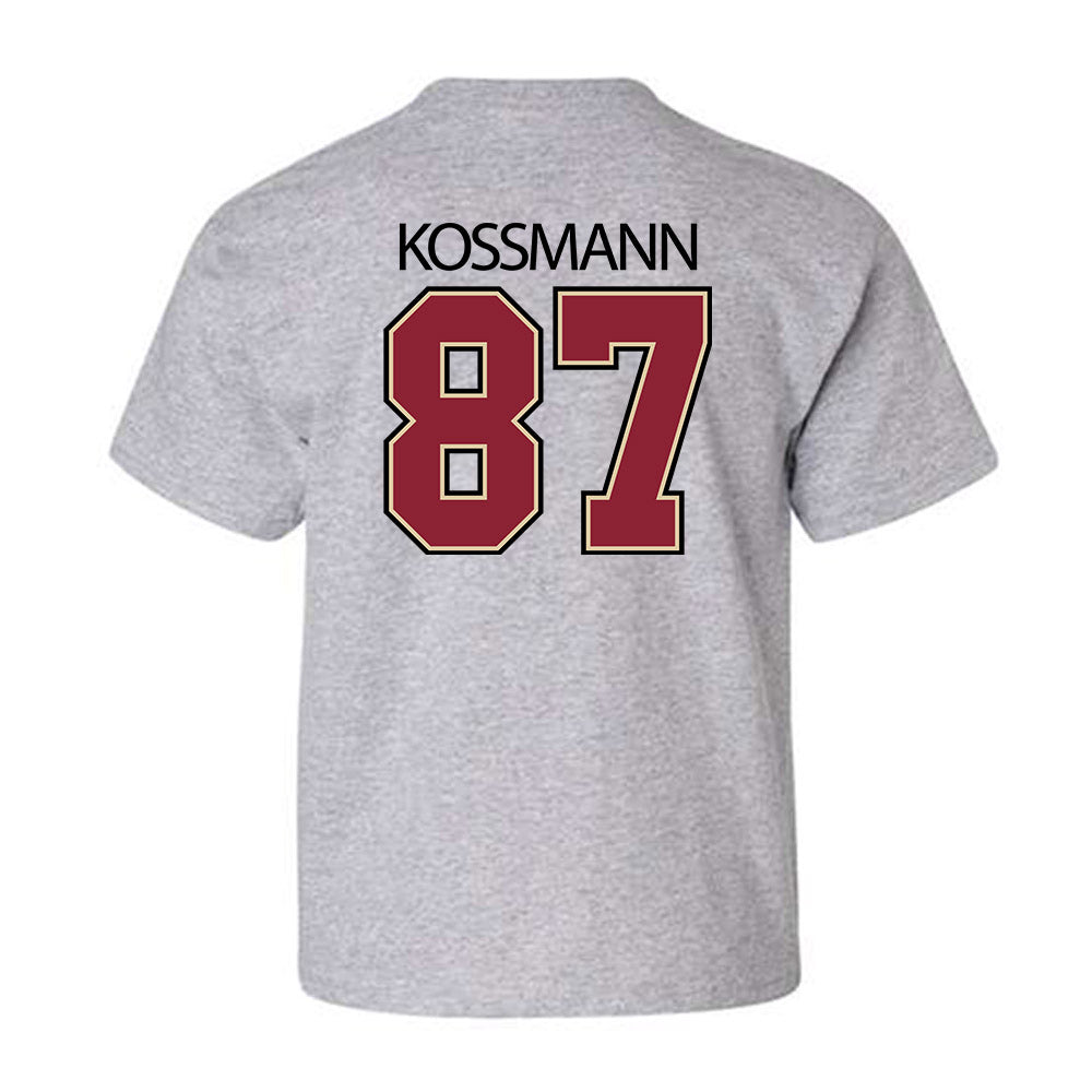 Boston College - NCAA Football : Cameron Kossmann - Classic Shersey Youth T-Shirt-1