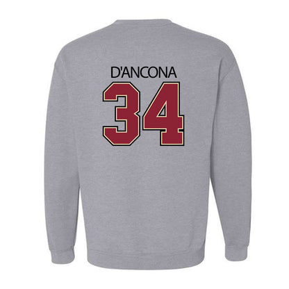 Boston College - NCAA Baseball : Luke D'Ancona - Classic Shersey Crewneck Sweatshirt-1