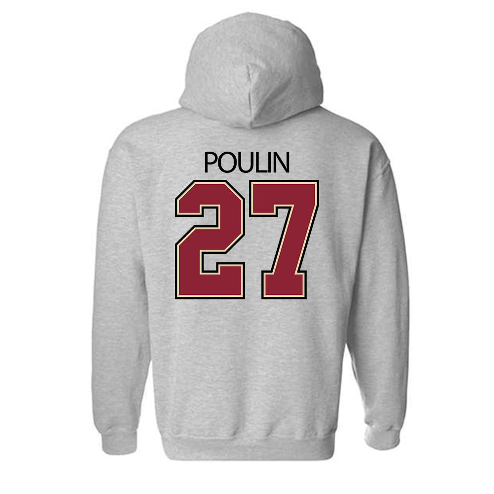 Boston College - NCAA Women's Soccer : Lydia Poulin - Classic Shersey Hooded Sweatshirt-2