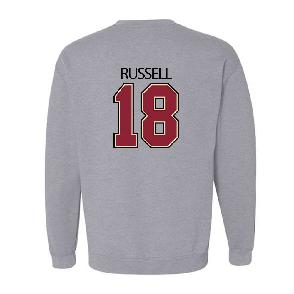 Boston College - NCAA Women's Lacrosse : Devon Russell - Classic Shersey Crewneck Sweatshirt-1