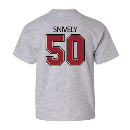 Boston College - NCAA Football : Owen Snively - Classic Shersey Youth T-Shirt-1