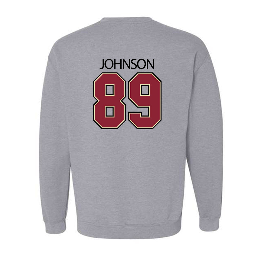 Boston College - NCAA Football : DJ Johnson - Classic Shersey Crewneck Sweatshirt-1