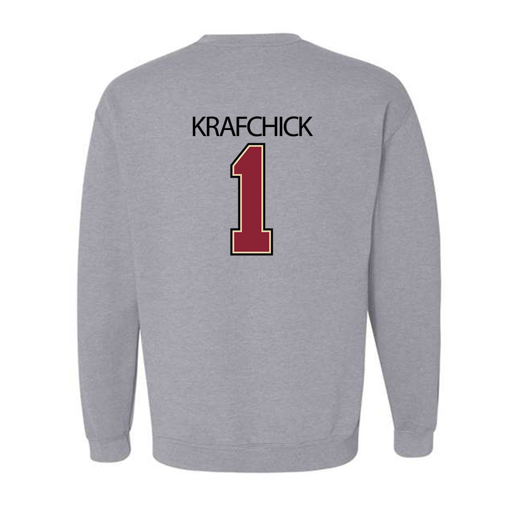 Boston College - NCAA Women's Lacrosse : Jordyn Krafchick - Classic Shersey Crewneck Sweatshirt-1