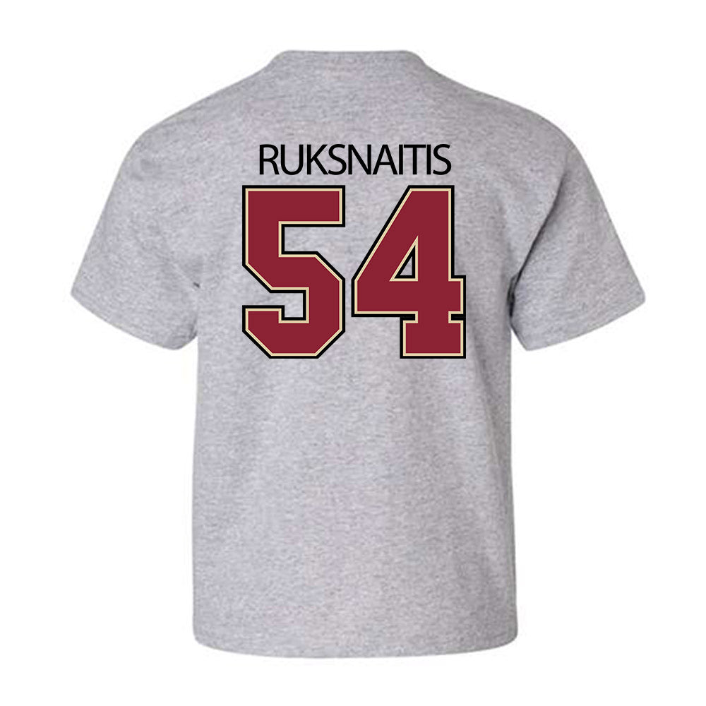 Boston College - NCAA Football : Dean Ruksnaitis - Classic Shersey Youth T-Shirt-1