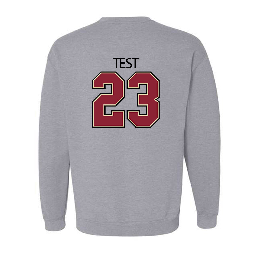 Boston College - NCAA Cheerleading : AT Test - Classic Shersey Crewneck Sweatshirt-1