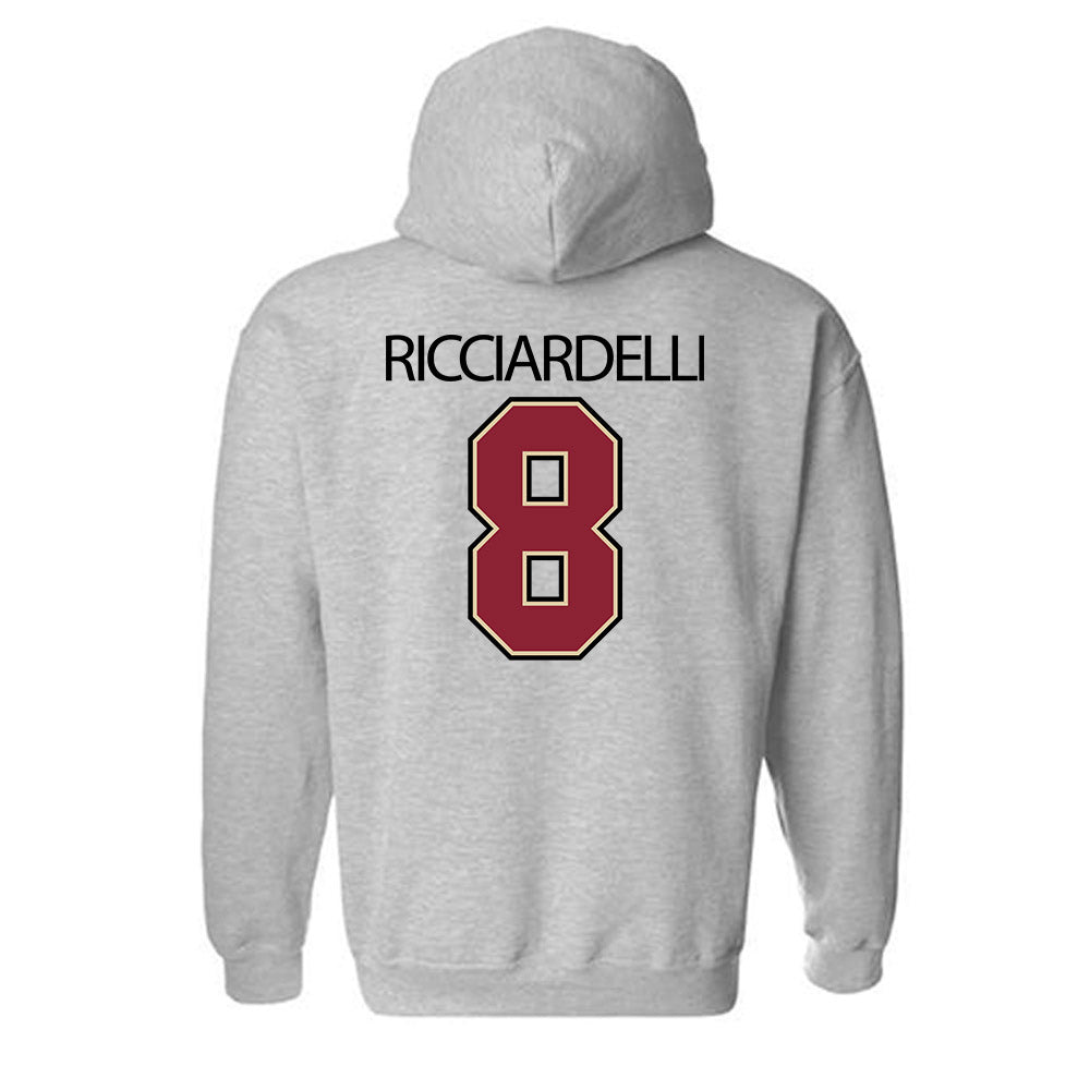 Boston College - NCAA Women's Field Hockey : Maisy Ricciardelli - Classic Shersey Hooded Sweatshirt-1