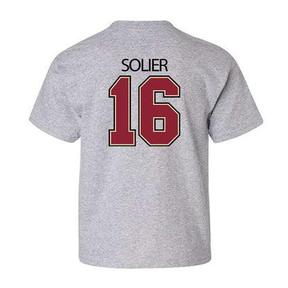 Boston College - NCAA Baseball : Julio Solier - Classic Shersey Youth T-Shirt-1