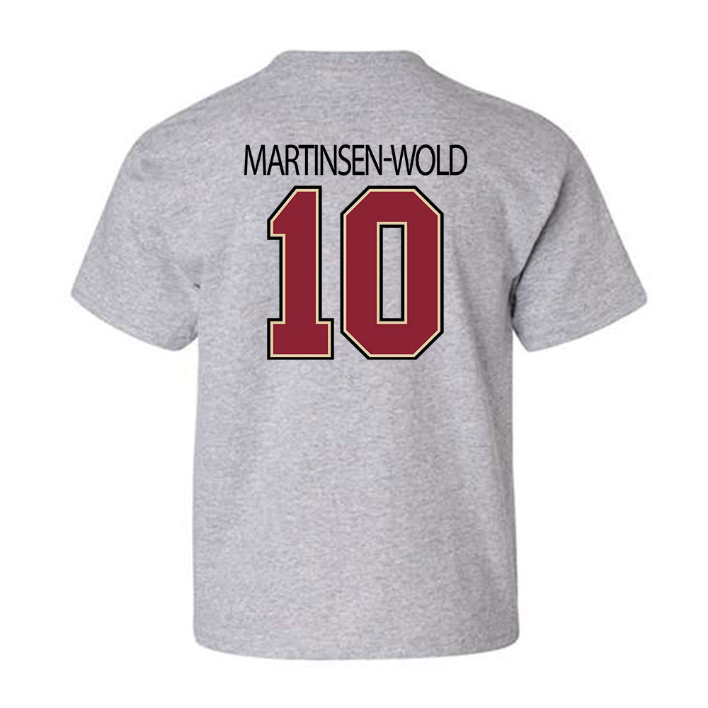 Boston College - NCAA Men's Soccer : Sander Martinsen-Wold - Classic Shersey Youth T-Shirt-1