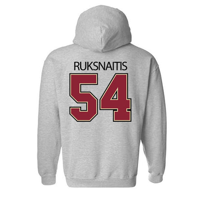 Boston College - NCAA Football : Dean Ruksnaitis - Classic Shersey Hooded Sweatshirt-3
