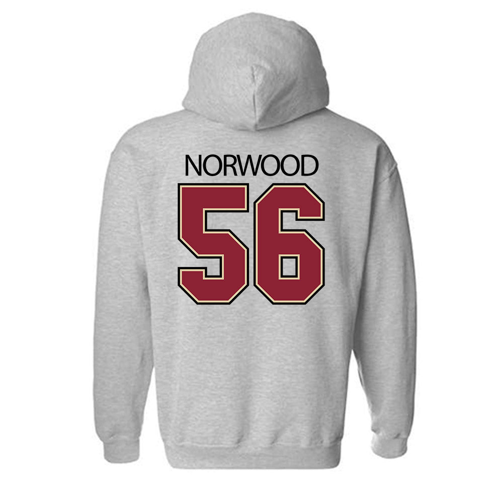 Boston College - NCAA Football : Jani Norwood - Classic Shersey Hooded Sweatshirt-2