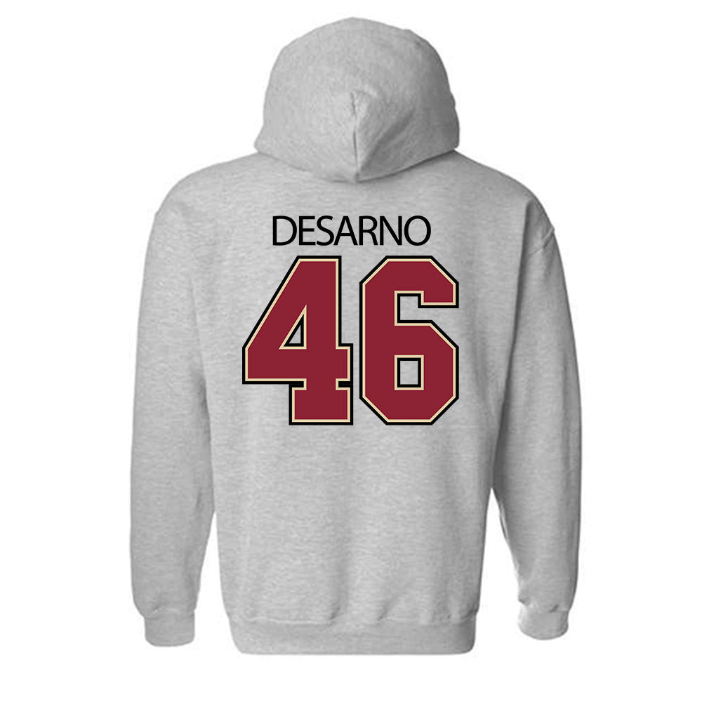 Boston College - NCAA Football : Dominic DeSarno - Classic Shersey Hooded Sweatshirt-2