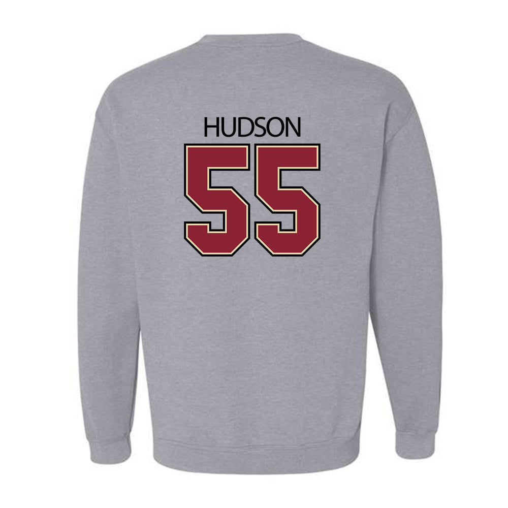 Boston College - NCAA Football : Christian Hudson - Classic Shersey Crewneck Sweatshirt-1