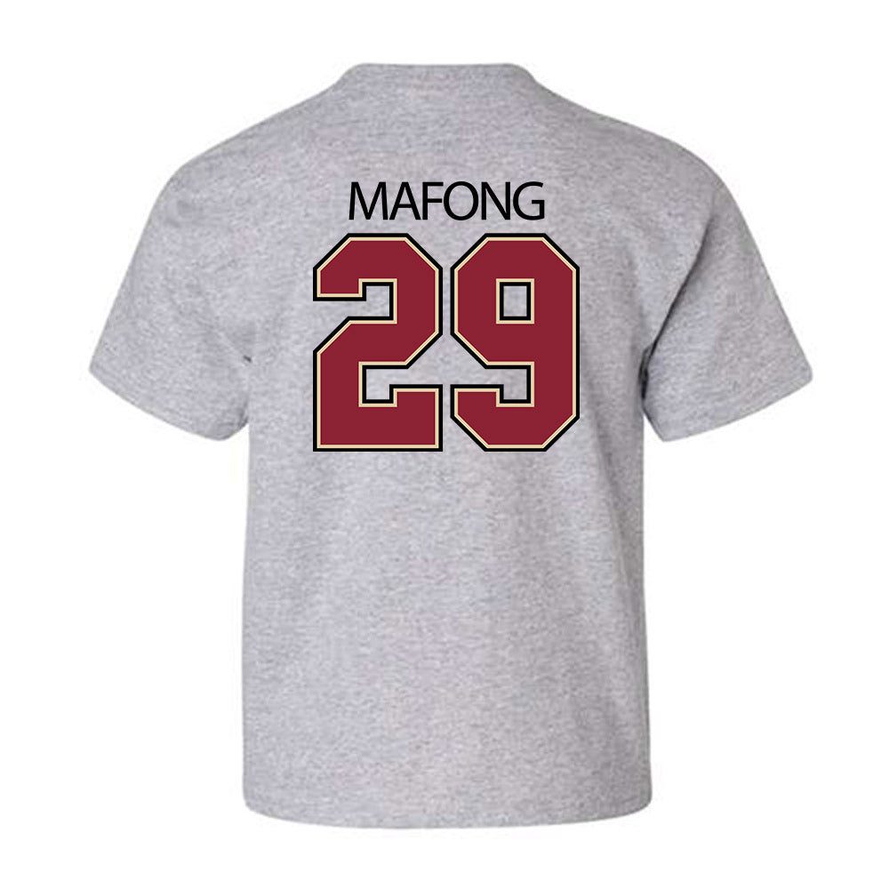 Boston College - NCAA Men's Soccer : Dylan Mafong - Classic Shersey Youth T-Shirt-1