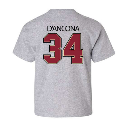 Boston College - NCAA Baseball : Luke D'Ancona - Classic Shersey Youth T-Shirt-1