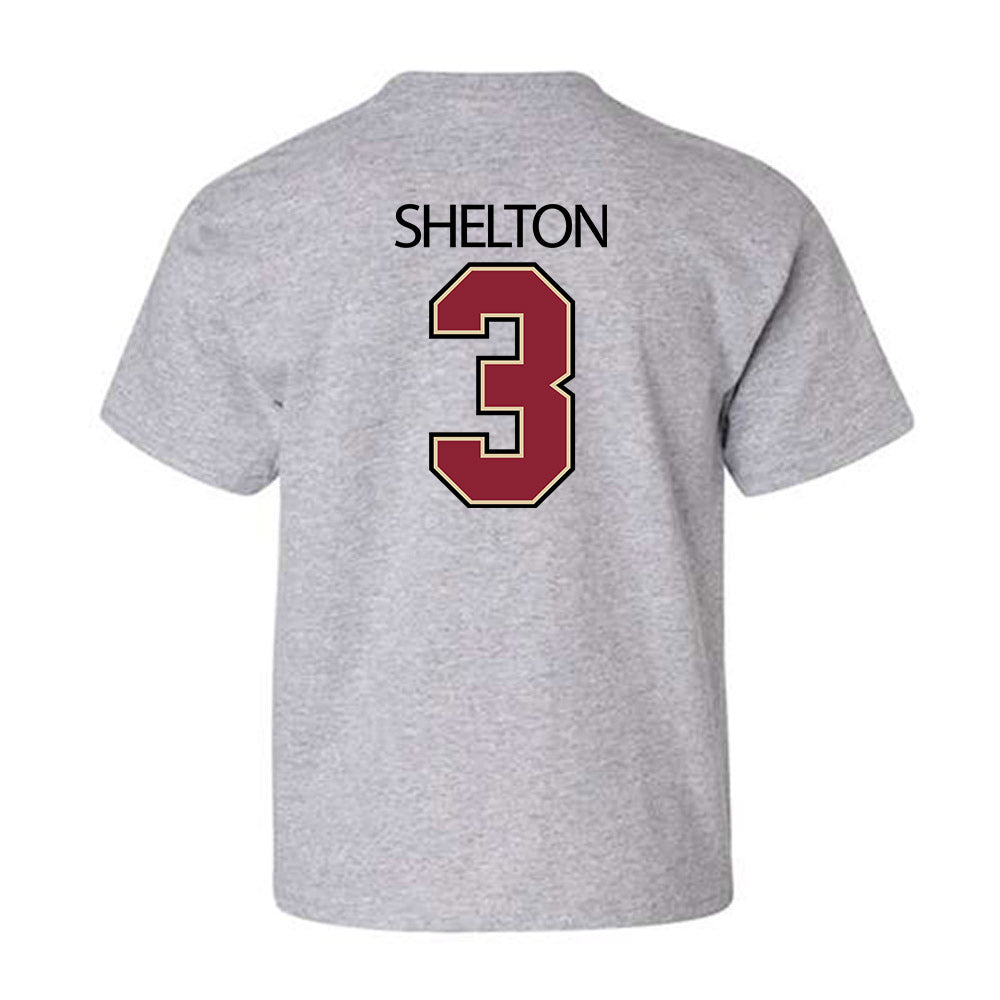 Boston College - NCAA Men's Basketball : Ernest Shelton - Classic Shersey Youth T-Shirt-1