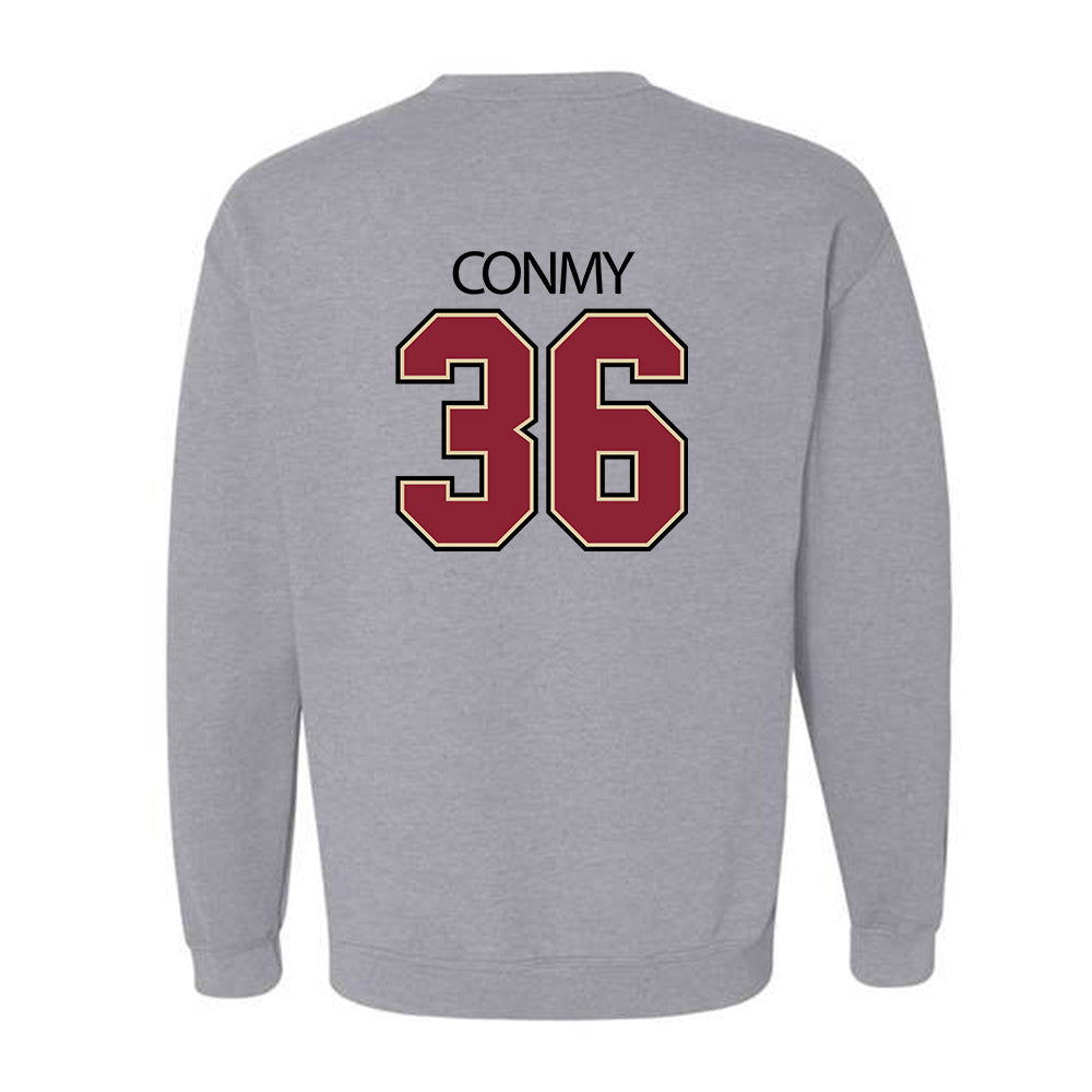 Boston College - NCAA Men's Ice Hockey : Ryan Conmy - Classic Shersey Crewneck Sweatshirt-1
