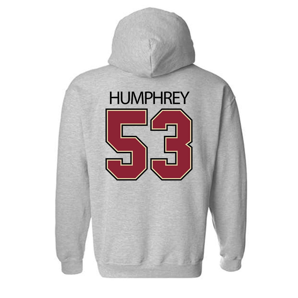 Boston College - NCAA Football : Tre Humphrey - Classic Shersey Hooded Sweatshirt-2