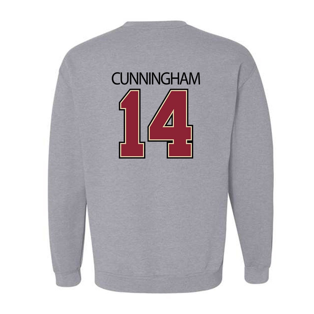 Boston College - NCAA Football : Ashton Cunningham - Classic Shersey Crewneck Sweatshirt-1