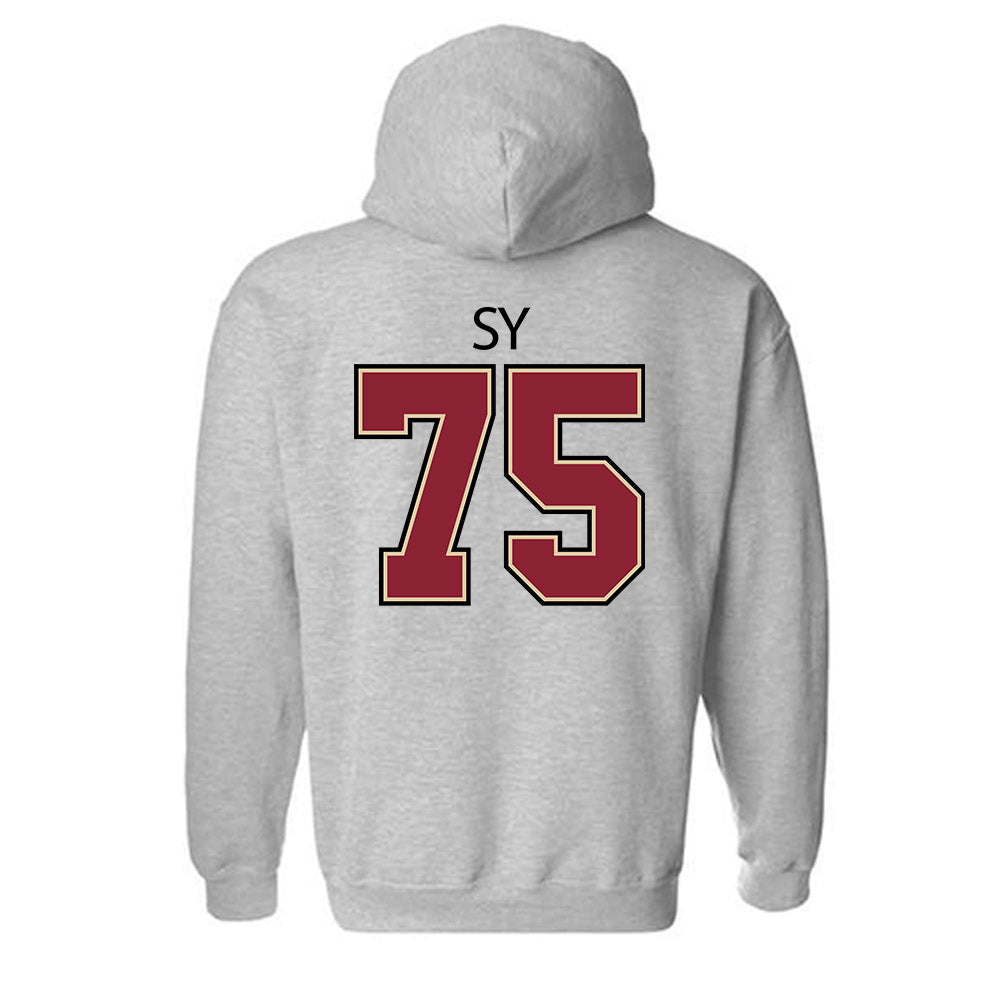 Boston College - NCAA Football : Pape Abdoulaye Sy - Classic Shersey Hooded Sweatshirt-2