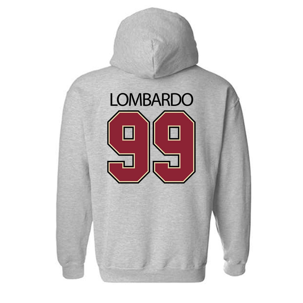 Boston College - NCAA Football : Luca Lombardo - Classic Shersey Hooded Sweatshirt-2