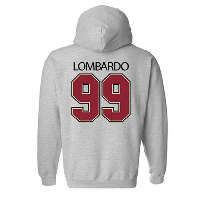 Boston College - NCAA Football : Luca Lombardo - Classic Shersey Hooded Sweatshirt-2