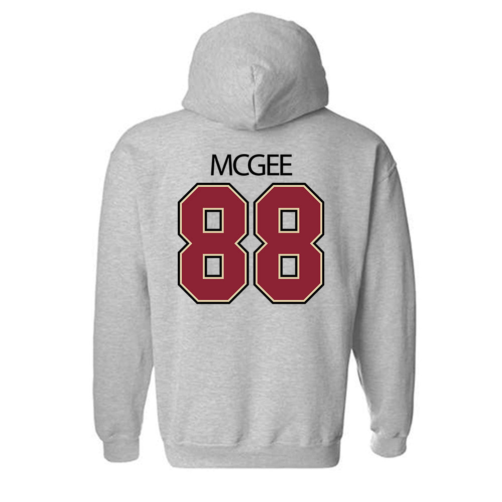Boston College - NCAA Football : Cam McGee - Classic Shersey Hooded Sweatshirt-3