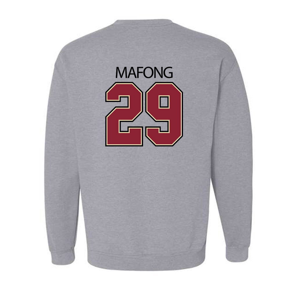 Boston College - NCAA Men's Soccer : Dylan Mafong - Classic Shersey Crewneck Sweatshirt-1