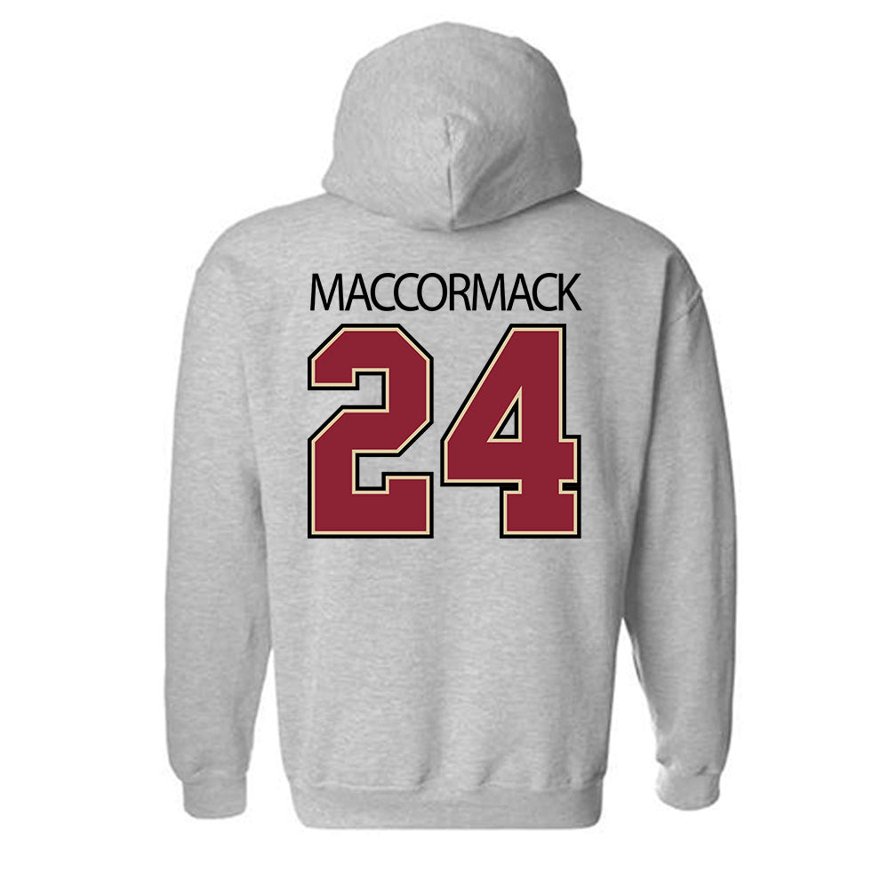 Boston College - NCAA Football : Bo MacCormack - Classic Shersey Hooded Sweatshirt-3