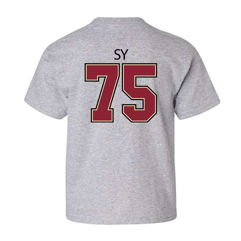 Boston College - NCAA Football : Pape Abdoulaye Sy - Classic Shersey Youth T-Shirt-1