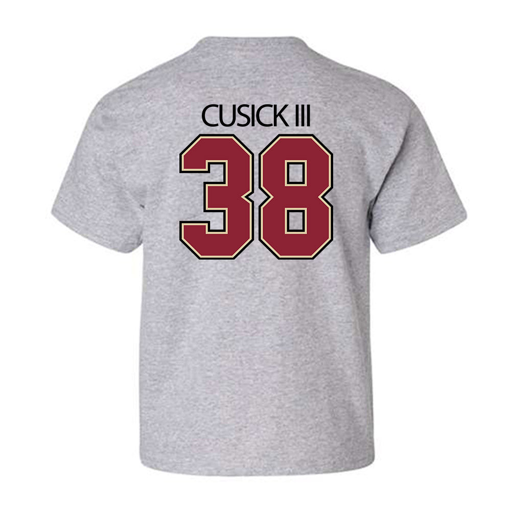Boston College - NCAA Football : Tommy Cusick III - Classic Shersey Youth T-Shirt-1