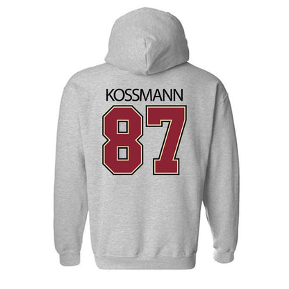 Boston College - NCAA Football : Cameron Kossmann - Classic Shersey Hooded Sweatshirt-2