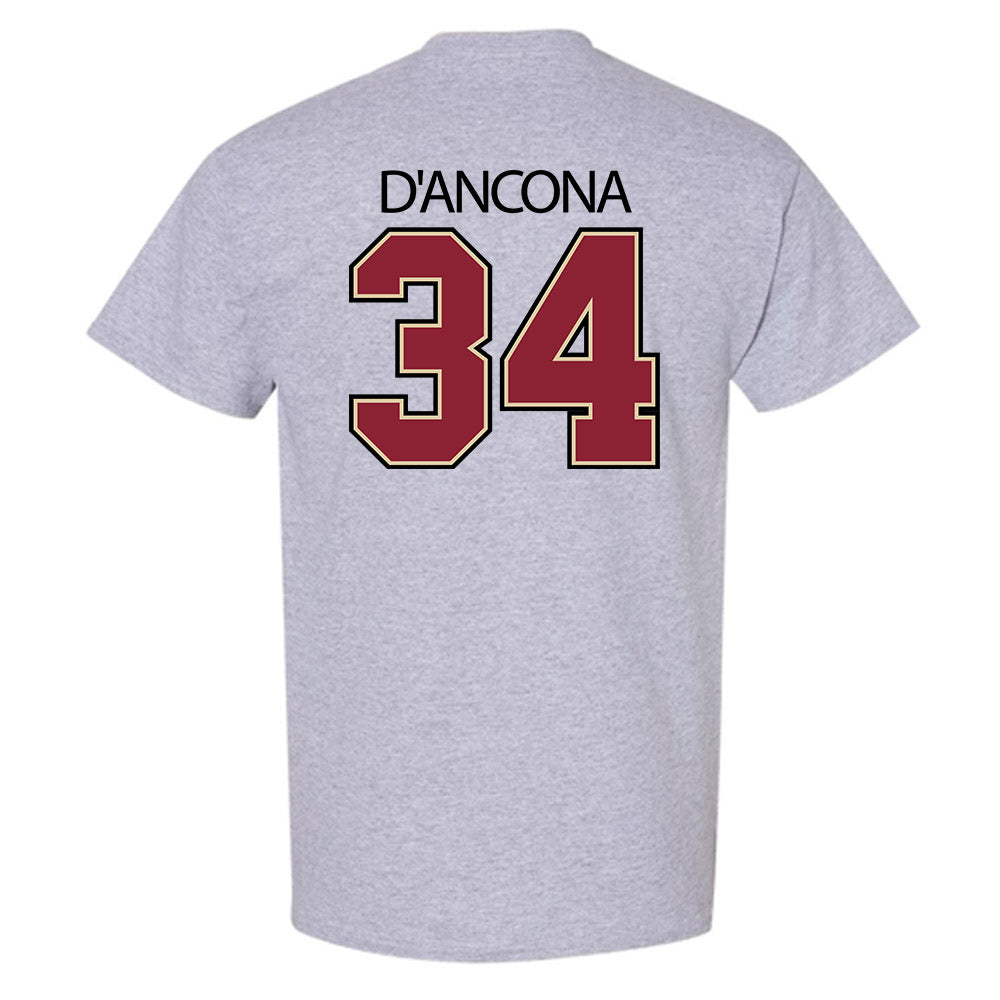 Boston College - NCAA Baseball : Luke D'Ancona - Classic Shersey T-Shirt-1