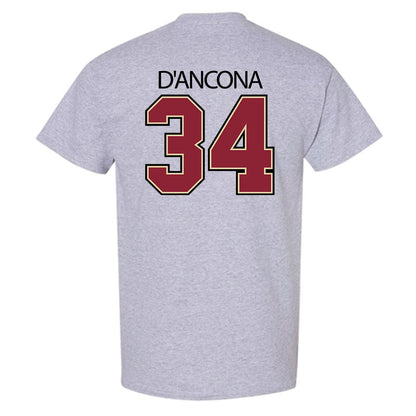 Boston College - NCAA Baseball : Luke D'Ancona - Classic Shersey T-Shirt-1