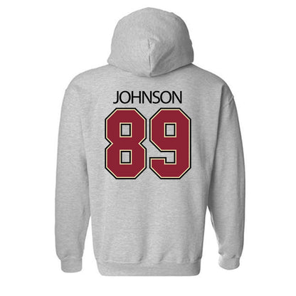 Boston College - NCAA Football : DJ Johnson - Classic Shersey Hooded Sweatshirt-3