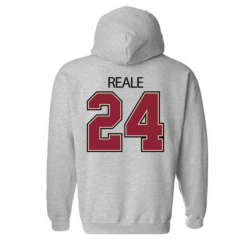 Boston College - NCAA Women's Soccer : Sophie Reale - Classic Shersey Hooded Sweatshirt-3