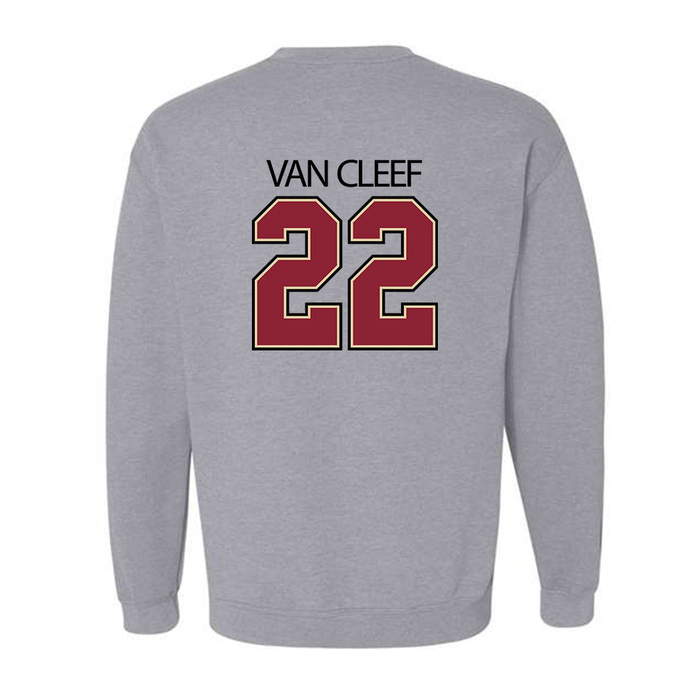 Boston College - NCAA Softball : Emily Van Cleef - Classic Shersey Crewneck Sweatshirt-1