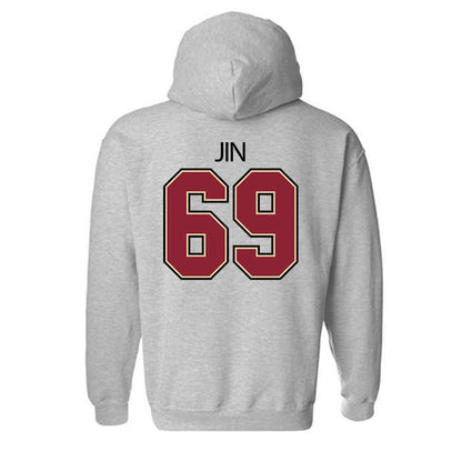 Boston College - NCAA Football : Marek Jin - Classic Shersey Hooded Sweatshirt-3