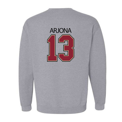 Boston College - NCAA Football : Enzo Arjona - Classic Shersey Crewneck Sweatshirt-1