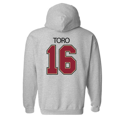 Boston College - NCAA Men's Soccer : Bryan Toro - Classic Shersey Hooded Sweatshirt-1