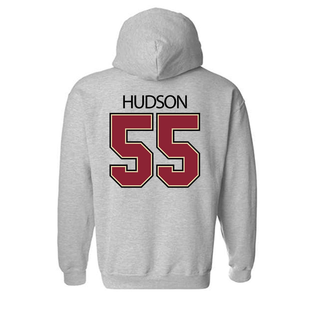Boston College - NCAA Football : Christian Hudson - Classic Shersey Hooded Sweatshirt-2