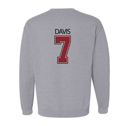 Boston College - NCAA Football : Carter Davis - Classic Shersey Crewneck Sweatshirt-1