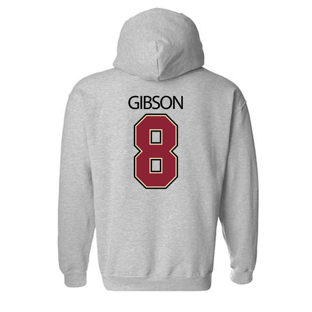 Boston College - NCAA Men's Soccer : Connor Gibson - Classic Shersey Hooded Sweatshirt-1