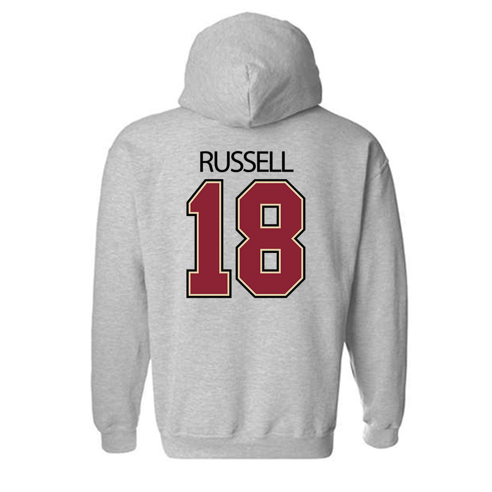 Boston College - NCAA Women's Lacrosse : Devon Russell - Classic Shersey Hooded Sweatshirt-1